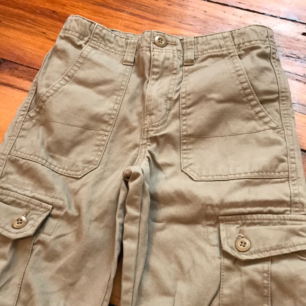 Boys Khaki Carpenter Pants